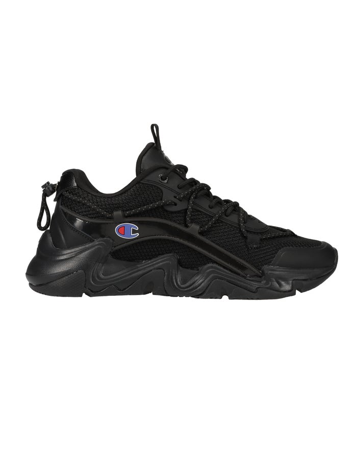 Champion Mens Sneakers NZ - Hyper C Pilot Black ( 4659-RZHEJ )